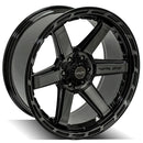 4Play Gen3 4P63 22x10 Black Brushed Face Tinted Wheel 6x135 ET-18 CB106.1
