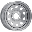15X6 Vision Mod Trailer Silver  ET0 Wheel Rim