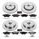 PowerStop Z23 Daily Driver Carbon-Fiber Ceramic Brake Pad and Drilled & Slotted