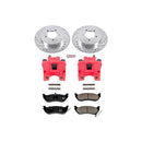 PowerStop Z23 Daily Driver Carbon-Fiber Ceramic Pads Drilled & Slotted Rotor & C