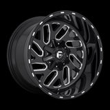 20X8.25 Fuel D581 Triton Gloss Black Milled 8X200 ET-201 wheel/rim