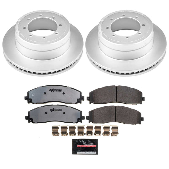 Z36 Truck & Tow Premium Carbon-Fiber Ceramic Brake Pad and Fully Coated Rotor Ki