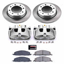 PowerStop OE Stock Replacement Low-Dust Ceramic Brake Pad, Rotor and Caliper Kit