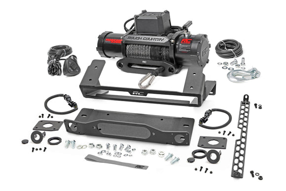 Rough Country 9500S High Winch Mount Kit For Ford Bronco 4WD 2021-2025