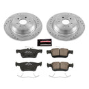 PowerStop Z23 Daily Driver Carbon-Fiber Ceramic Brake Pad and Drilled & Slotted