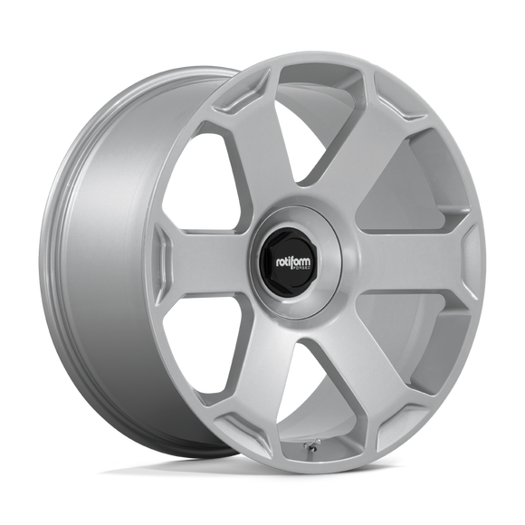 22X10.5 Rotiform 1PC AVS Gloss Silver 5X112 ET10 Wheel Rim