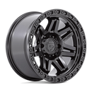17x9 Fuel Off-Road D810 Syndicate Blackout 5x127 ET-12 CB71.5 Wheel Rim