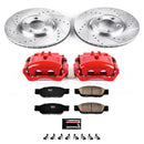 PowerStop Z23 Daily Driver Carbon-Fiber Ceramic Pads Drilled & Slotted Rotor & C