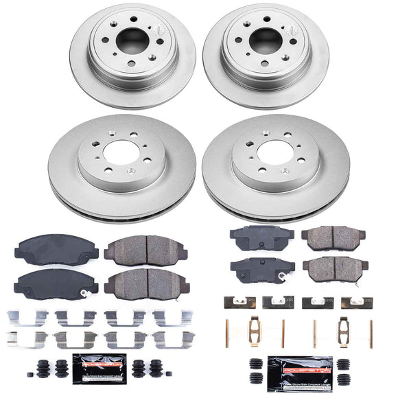 Z23 Daily Driver Premium Carbon-Fiber Ceramic Brake Pad and Fully Coated Rotor K