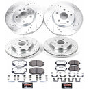 PowerStop Z26 Street Performance Ceramic Brake Pad and Drilled & Slotted Rotor K