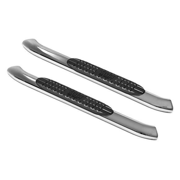 Westin PRO TRAXX 4 Oval Nerf Step Bars Polished Stainless Steel 21-24050