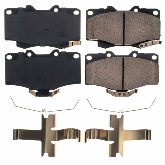 PowerStop Z17 Evolution Ceramic Brake Pads With Hardware