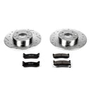 PowerStop Z23 Daily Driver Carbon-Fiber Ceramic Brake Pad and Drilled & Slotted