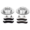 PowerStop Z23 Daily Driver Carbon-Fiber Ceramic Brake Pad and Drilled & Slotted