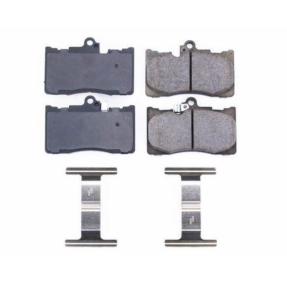 PowerStop Z17 Evolution Ceramic Brake Pads With Hardware