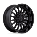 22x10 Fuel Off-Road D796 Arc Matte Black with Gloss Black Lip 6x135 ET-18 Wheel
