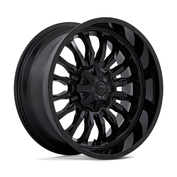 22x10 Fuel Off-Road D796 Arc Matte Black with Gloss Black Lip 6x135 ET-18 Wheel