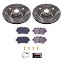 PowerStop OE Stock Replacement Low-Dust Ceramic Brake Pad and Rotor Kit