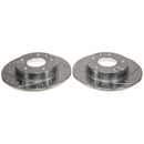 PowerStop Evolution Drilled Slotted Rotors Pair Rear For Buick Encore GX