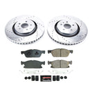 PowerStop Z23 Daily Driver Carbon-Fiber Ceramic Brake Pad and Drilled & Slotted