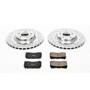 PowerStop Z23 Daily Driver Carbon-Fiber Ceramic Brake Pad and Drilled & Slotted