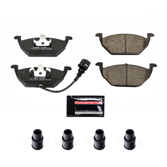 PowerStop Z23 Evolution Sport Carbon-Fiber Brake Pads With Hardware