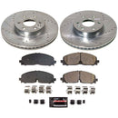 PowerStop Z23 Daily Driver Carbon-Fiber Ceramic Brake Pad and Drilled & Slotted