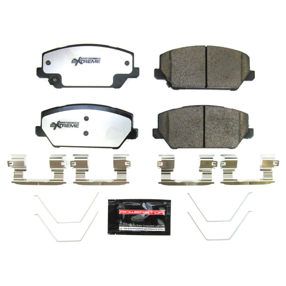 PowerStop Z26 Street Performance Carbon-Fiber Ceramic Brake Pads With Hardware