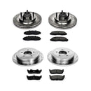 PowerStop Z23 Daily Driver Carbon-Fiber Ceramic Brake Pad and Drilled & Slotted