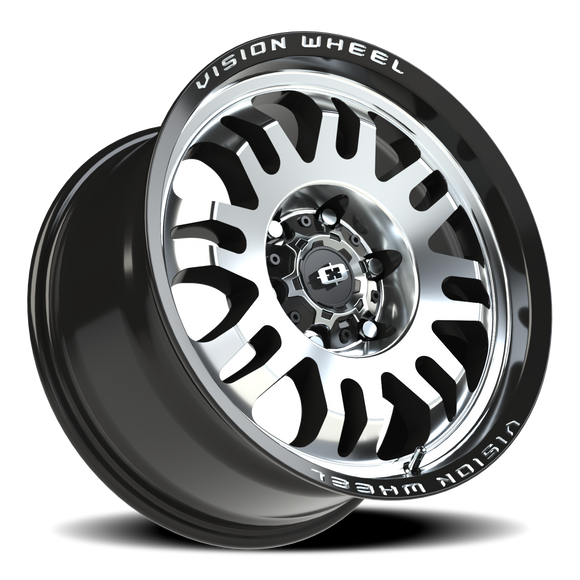 17x9 Vision 409 Inferno Black Wheel 6x139.7 ET12 CB110