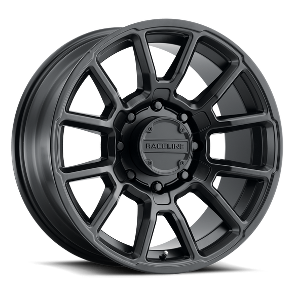 20x9 Raceline 950B Satin Black 8x180 ET18 Wheel Rim