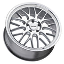 20x8.5 Petrol P4C Silver With Machined Face And Lip 5x114.3 ET40 CB76.1 Wheel
