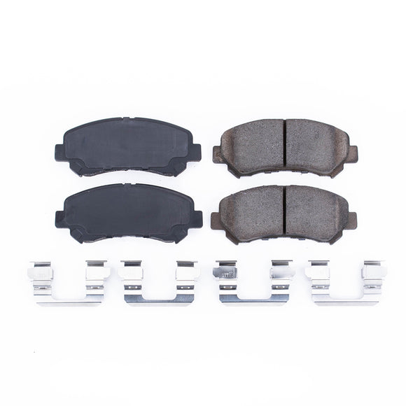 PowerStop Z17 Evolution Ceramic Brake Pads With Hardware