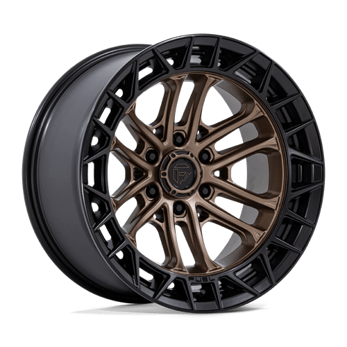 20x9 Fuel Off-Road FC874 Celsius Matte Bronze Matte Black Lip 6x139.7 ET20 Wheel