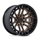 20x9 Fuel Off-Road FC874 Celsius Matte Bronze Matte Black Lip 6x139.7 ET20 Wheel