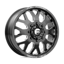 24x8.25 Fuel Off-Road DE19 FF19D Gloss Black Milled 8x210 ET-246 CB154.3 Wheel
