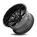 22x12 Hardrock Spine XPosed Gloss Black Milled 5x150 ET-44 wheel/rim-4