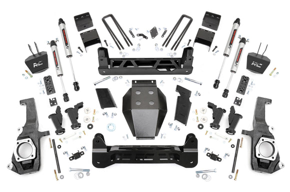 Rough Country 7.5 Inch Lift Kit for 11-19 Chevy GMC 2500 3500 Trucks