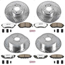 PowerStop Z26 Street Performance Ceramic Brake Pad and Drilled & Slotted Rotor K