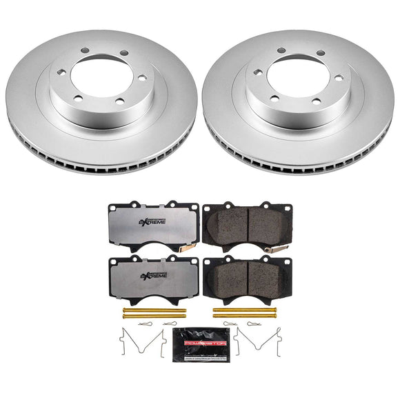 Z36 Truck & Tow Premium Carbon-Fiber Ceramic Brake Pad and Fully Coated Rotor Ki