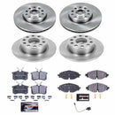 PowerStop Track Day Spec High-Performance Brake Pad and Rotor Kit