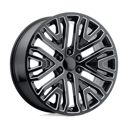 24X10 Performance Replicas PR197 Black 6X139.7 6X5.5 ET31 Wheel Rim