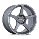17X8.5 Motegi MR159 Battle V Gunzilla 5x114.3 ET45 Wheel Rim