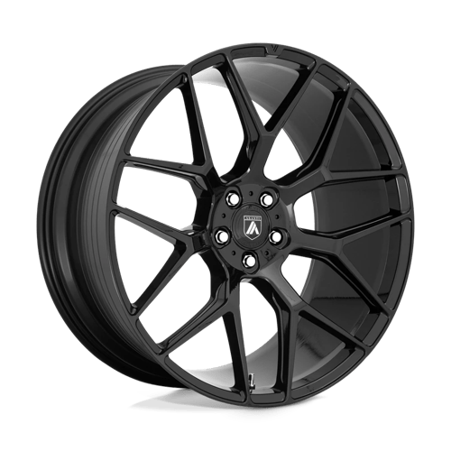 20X9 Asanti Black ABL-27 Dynasty Gloss Black 5X112 ET25 Wheel Rim
