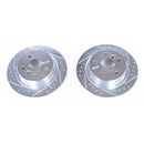 PowerStop Evolution Drilled And Slotted Rotors Pair Rear For BMW i3