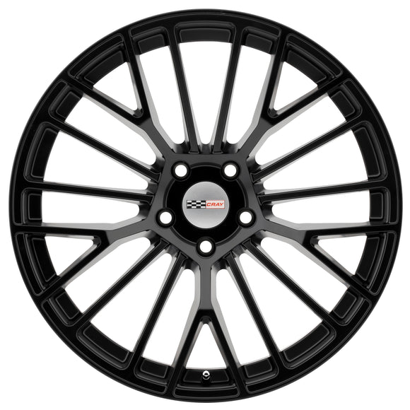 19X10 Cray Astoria M-BLK 5X120.65 ET37 wheel/rim