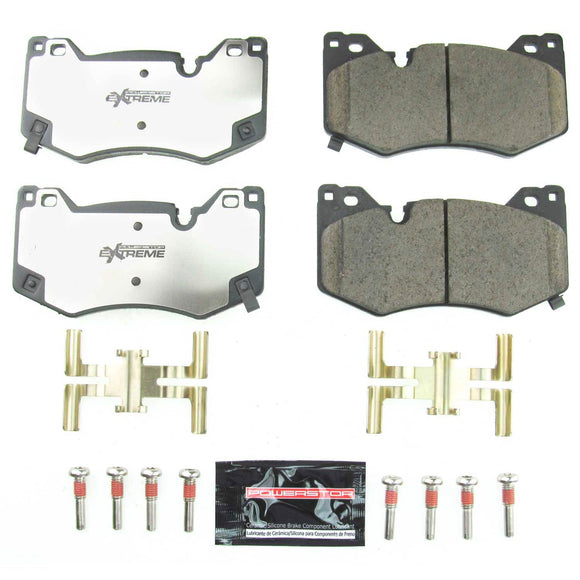 PowerStop Z26 Street Performance Carbon-Fiber Ceramic Brake Pads With Hardware
