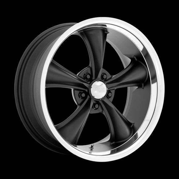 18X9.5 American Racing VN338 Boss TT Black 5x120.65 ET-4 wheel/rim