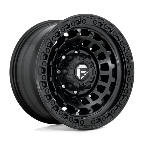 17x9 Fuel Off-Road D633 Zephyr Matte Black 8x165.1 ET-12 CB125.1 Wheel Rim