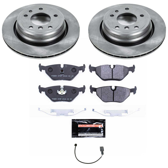 PowerStop Track Day Spec High-Performance Brake Pad and Rotor Kit